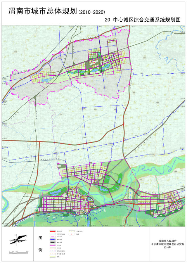 中心城区综合交通系统规划图