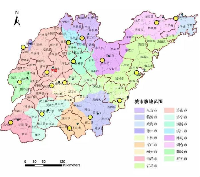 图5：山东省内城市势力圈分析.jpg