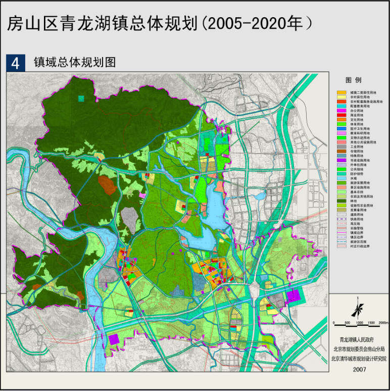 北京青龙湖板块图片